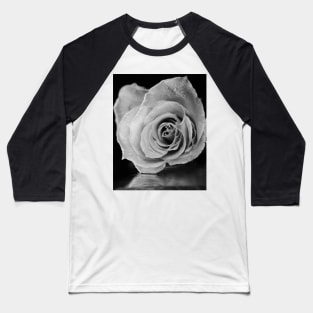 Black and white rose. Baseball T-Shirt